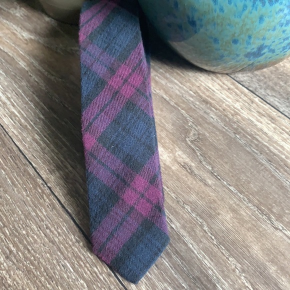 Men’s Skinny Cotton Necktie - Picture 2 of 4